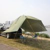 Beach Tent 10X10FT Sun Shelter UPF50+ with Poles Ropes Pegs Carry Bag 3