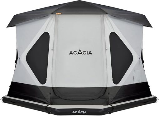 Space Acacia XL Moonstone Tent with Air Floor and Pump for 4-6 People