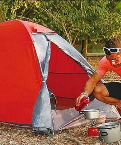 Large Camping Teepee Tent for 1-2 People with Double Floor Accessories 2
