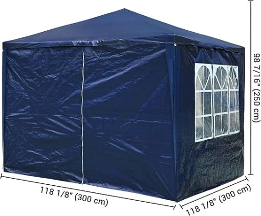 10x10 ft Outdoor Tent with Sidewalls for Events and Gatherings - Image 2