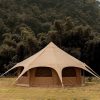 10′ x 10′ Extra Large Square Cantilever Umbrella – UV Protection, Adjustable Tilt, Sturdy Base, Easy Assembly, and Weather-Resistant Fabric. 3