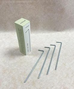 Heavy Duty Metal Tent Stakes for Outdoor Gardening and Decorations 2