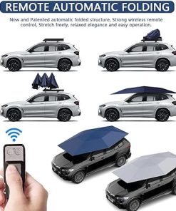Automatic Car Umbrella Tent with 5000mAh Battery for Vehicle Protection 2