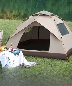 2-3 Person Easy Setup Windproof Waterproof Camping Tent for Outdoors