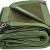Heavy Duty Clear PVC Tarp Cover 0.45mm for Garden and Patio 1.5x300cm 3
