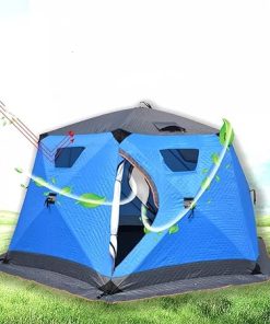 Portable Hexagon Camping Tent Fully Automatic Folding Travel Gear 2