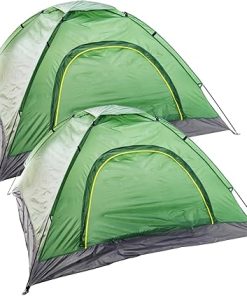 10 Pack 4 Person Tents for Camping Scouts Waterproof Pop Up Setup