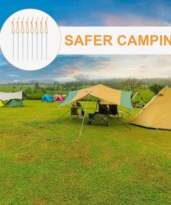 Alloy Ground Anchors Tent Pegs for Outdoor Camping and Accessories 2