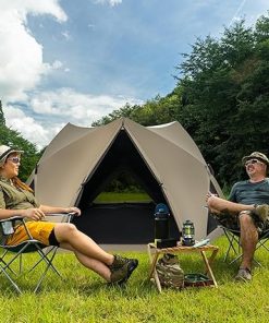 Tangkula Family Dome Tent for 4-6 People with Skylight and Rainfly 2