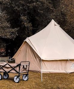 Cotton Canvas Yurt Tent with Stove Jacks for Year-Round Camping  
Waterproof 4M Bell Tent for Family Camping and Outdoor Adventures  
Spacious Yurt Style Tent for Family Camping and Picnic Activities 2