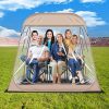 Inflatable Camping Tent with Electric Pump for 2-4 People 4