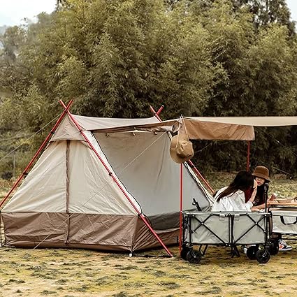 Outdoor Rainproof Camping Tent Easy Setup Lightweight Family Hiking 2 Outdoor Rainproof Camping Tent Easy Setup Lightweight Family Hiking - Image 2