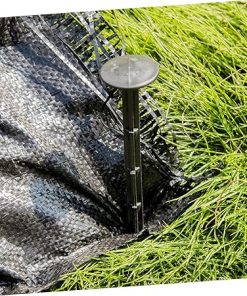 Professional Black Ground Nails 120 Pcs Plastic Tent Fixing Stakes 2