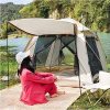 Portable Indian Camping Teepee Tent with Stove Hole for Outdoor Use 4
