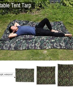 Waterproof Cam Shelter Tent Tarp Portable Lightweight Rainproof Mat 2