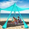 6×6 Pop-up Screen House Tent with Storage Bag for Outdoor Use 4