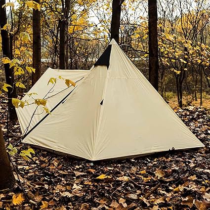 Family Camping Yurt Cotton Canvas Tent for Adults – 4 Season Use 2 Family Camping Yurt Cotton Canvas Tent for Adults - 4 Season Use - Image 2