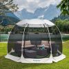 Alvantor Multi-Functional Outdoor Pop-Up Sun Shelter Tent for 4 4