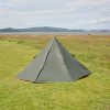 Rain Fly Camping Hammock Waterproof Tarp, Lightweight with 2000mm Waterproof Coating (Medium 9.5′ x 9.5′) 4