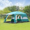 Inflatable Family Cabin Tent for 6-8 People with Stove Jack 4