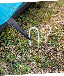 Garneck 4pc Heavy Duty Ground Anchor Set for Inflatable Swing Tent 2