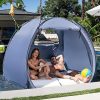 Beach Tent for 2-4 People with UPF 50+, 3 Windows, Instant Setup 4