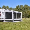 Portable Boat Privacy Tent 79x40x40in Polyester Shower Curtain 3