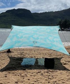 Grande Beach Tent 7ft Tall 9x9ft Reinforced Corners Cooler Pocket
