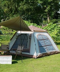 Lightweight Waterproof 3-4 Person Easy Pop Up Camping Tent 2