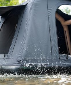 Amphibious Inflatable Car Roof Tent for 2-3 People Camping SUV 2