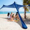 Tangkula 4 Person Portable Camping Tent with Removable Rainfly 4