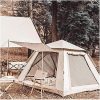 Waterproof Pop Up Tent for 4 Adults Easy Setup Lightweight Camping 3