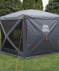 Bear Den Gazebo Privacy Panels – Grey – New- 6′ 6″ 2