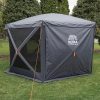 Allegro Industries 9401‐66 Deluxe Work Tent, 6′ x 6′, 1 Door, Green 3