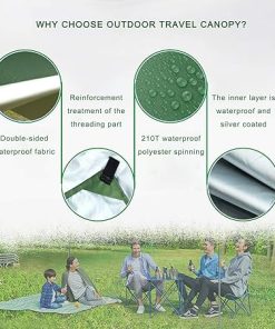 Hammock Rain Fly Waterproof Camping Tarp Essential for Outdoor Use 2