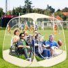 Pyramid-Shaped Waterproof Tents for 2 Person Camping and Picnics 3