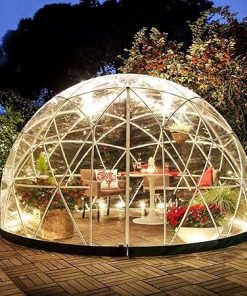 12 Ft Geodesic Dome Tent for Camping and Outdoor Sheltering