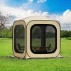 6×6 Pop-up Screen House Tent with Storage Bag for Outdoor Use