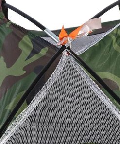 Camouflage Camping Tent for One Person Outdoor Hiking Activities 2