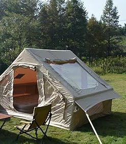 Inflatable Beam Frame Camping Tent with 2 Doors for Outdoor Use 2