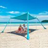 Heavy Duty Steel Tent Stakes 3/4 x 24 Inch for Camping and Events 3