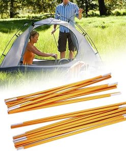 Aluminum Alloy Tent Poles 11 Section Support for Outdoor Activities 2