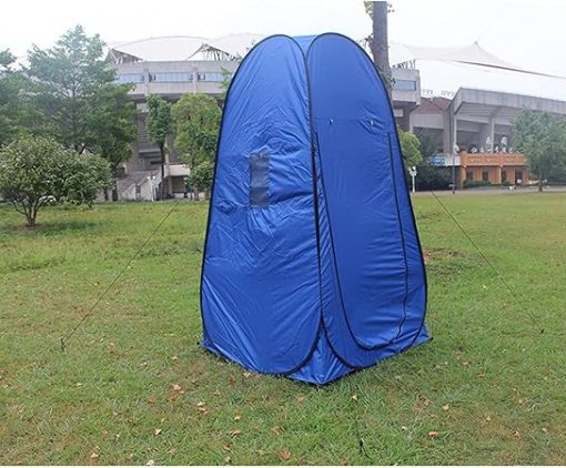 Portable Pop Up Privacy Tent for Camping Shower Toilet UV Protection - Image 2