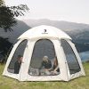 Acacia XL Tent for 4 to 6 Person Camping with Canopy in Persimmon 4