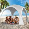Happygrill 11′ x 11′ Recreation Sun Shade Canopy, Portable Beach Tent with UPF 50+ Protection 3