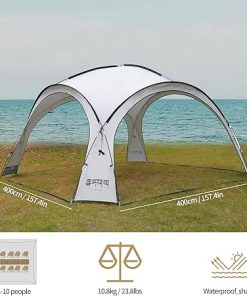 4-6 Person Waterproof Dome Tent for Family Camping Quick Setup 2
