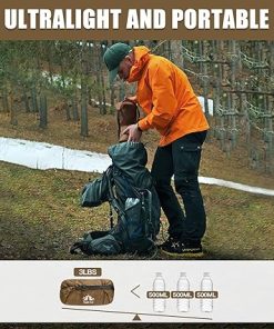 Ultralight 2 Person Night Cat Tent with Double Sleeping Bag 3 LBS 2