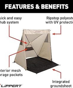 Lippert Picnic Popup Sun Shelter for Camping and Outdoor Events 2