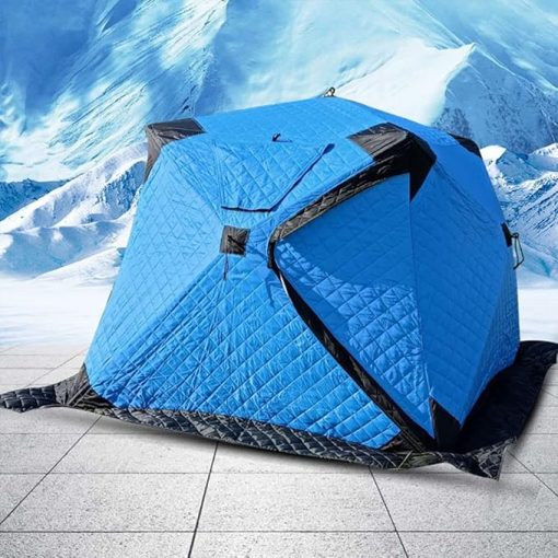 Portable Ice Fishing Tent for 3-4 People Easy Setup Lightweight - Image 2