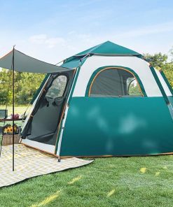 Instant Pop Up Camping Tent for 5-8 People Waterproof Easy Setup 2